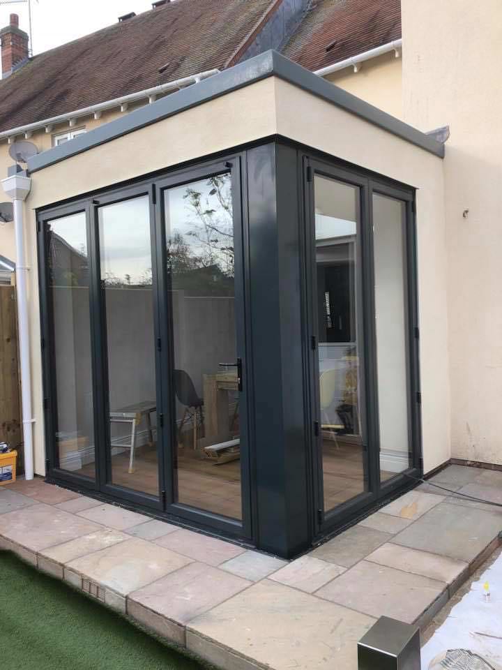 Bifold Patio Door Extension