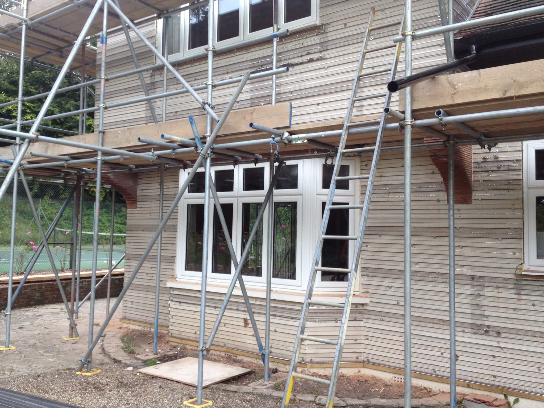 Double Glazing Scaffolding Essex